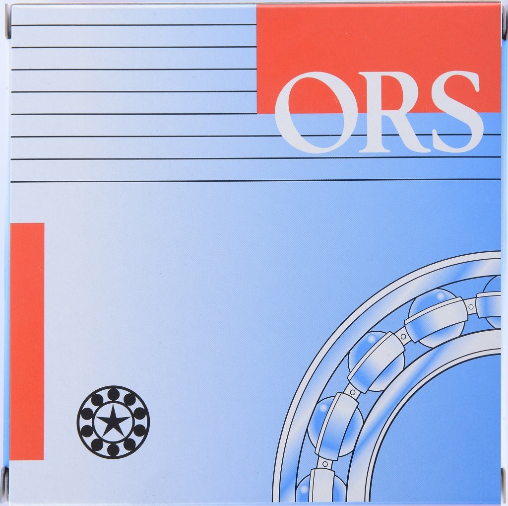 ORS 6312 ZZ C3 Deep Groove Ball Bearing, Single Row, Double Shielded, Steel Cage, C3 Clearance, ABEC 1 Precision, 60mm Bore, 130mm OD, 31mm Width