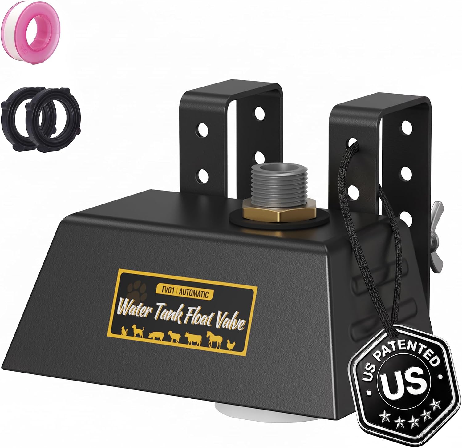 Automatic Water Trough Float Valve Suitable for 3/4" Female Water Connector | Patented Float Valve for Water Tank