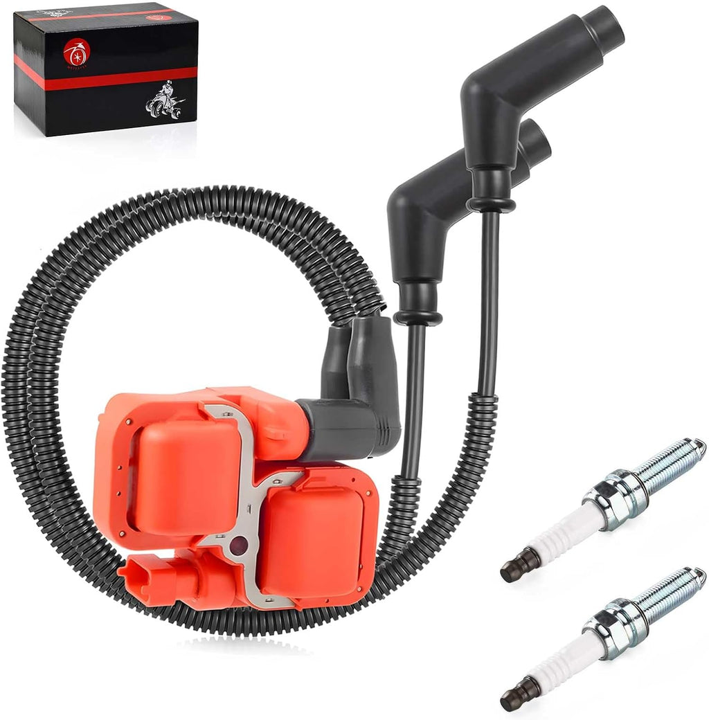 Ignition coil & Spark plug Wire Cap for Can-Am Commander Max 1000R 18-23