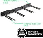 Wall Mounted Ski and Snowboard Storage Rack - 2 or 8 Ski Sizes