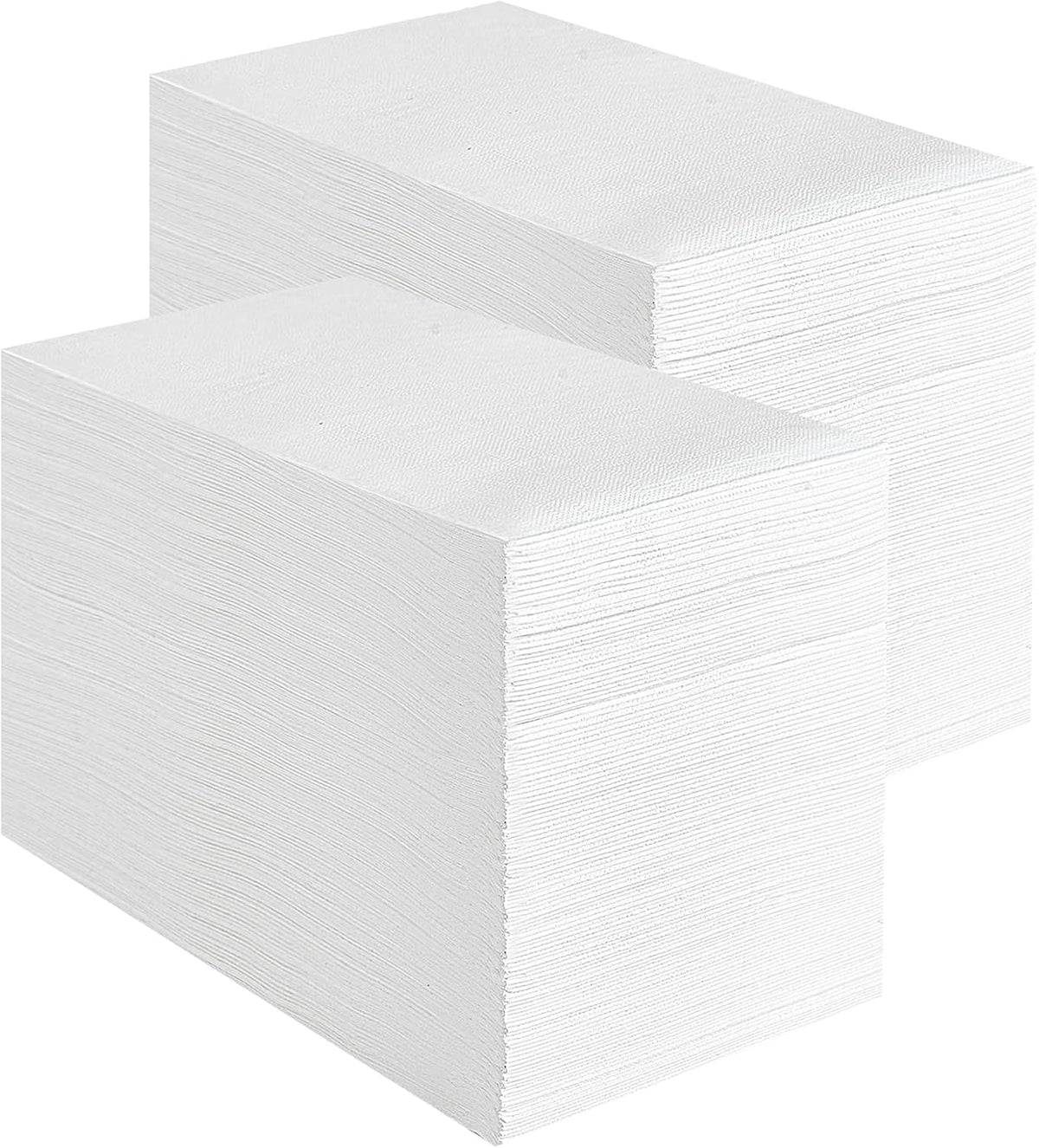 400 Pack Paper Napkins, Soft Disposable Dinner Napkins, 3 Ply, White