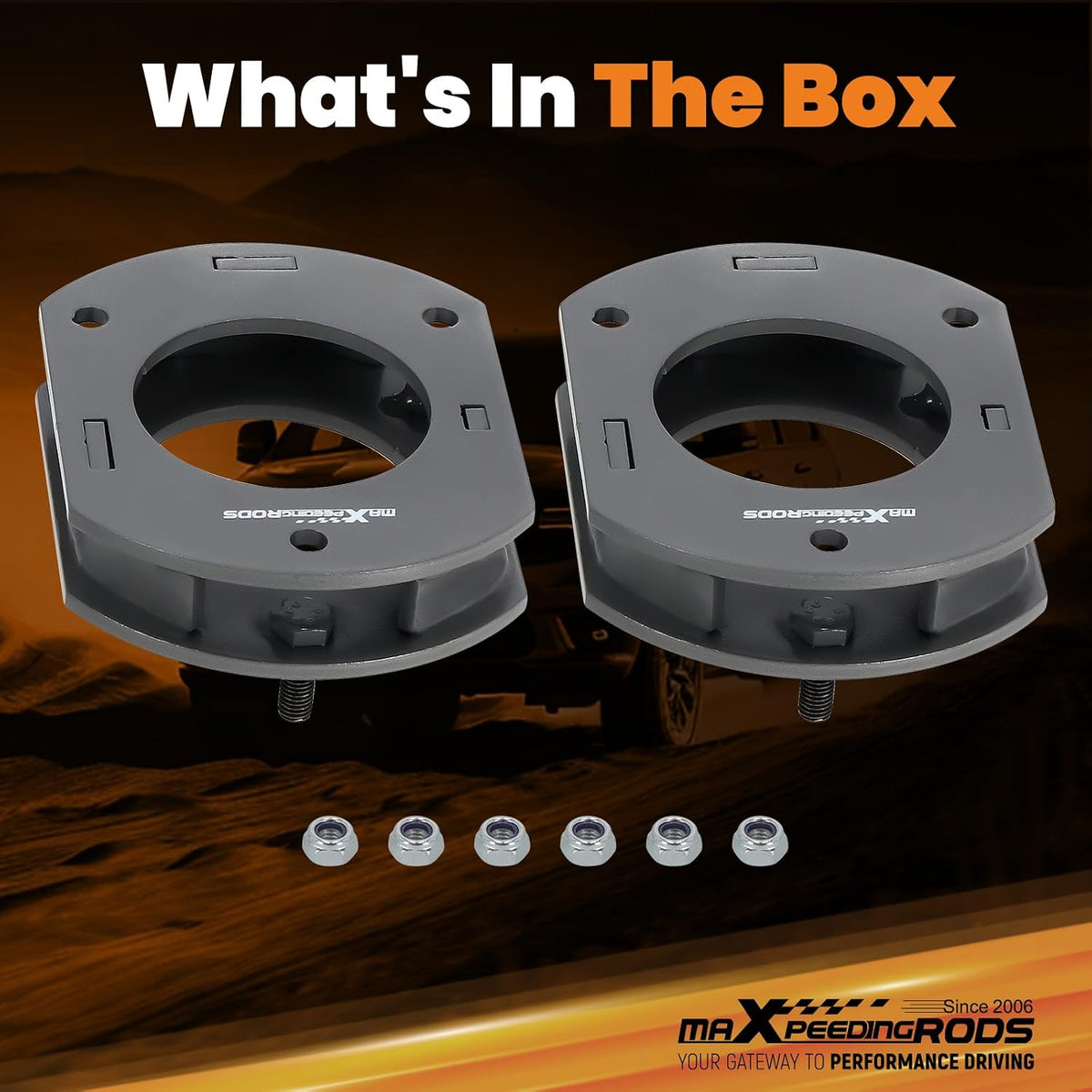maXpeedingrods 2" Front Leveling Kit for Jeep Grand Cherokee WK2 2011-2022