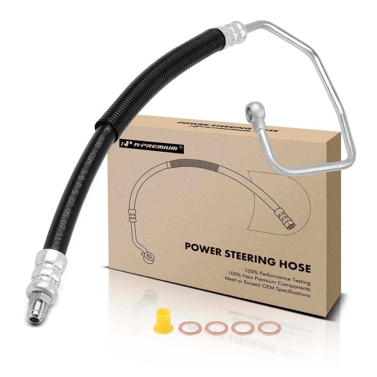 A-Premium Power Steering Pressure Hose Line Assembly