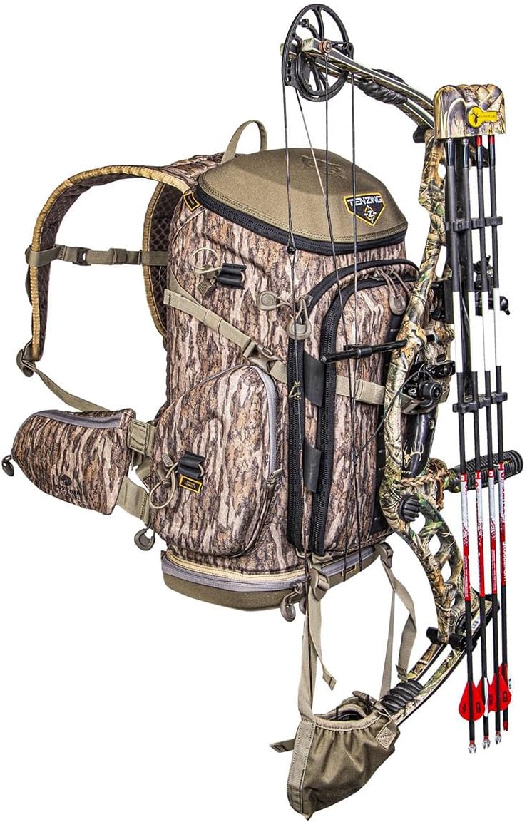 Hangtime Day Pack for Tree Stand Hunting, H2O Compatible EVA-Molded Durable Hunting Backpack with 7 Compartments & 15