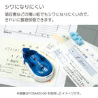 Glue Tape for Scrapbooking, 52.5 Ft x 0.33 in Double Sided Tape Roller for Crafts, Blue Dot Pattern Tape Runner