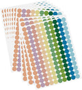 2800 Pcs Colored Dot Stickers 3/4 Inch Round Color Coding Labels