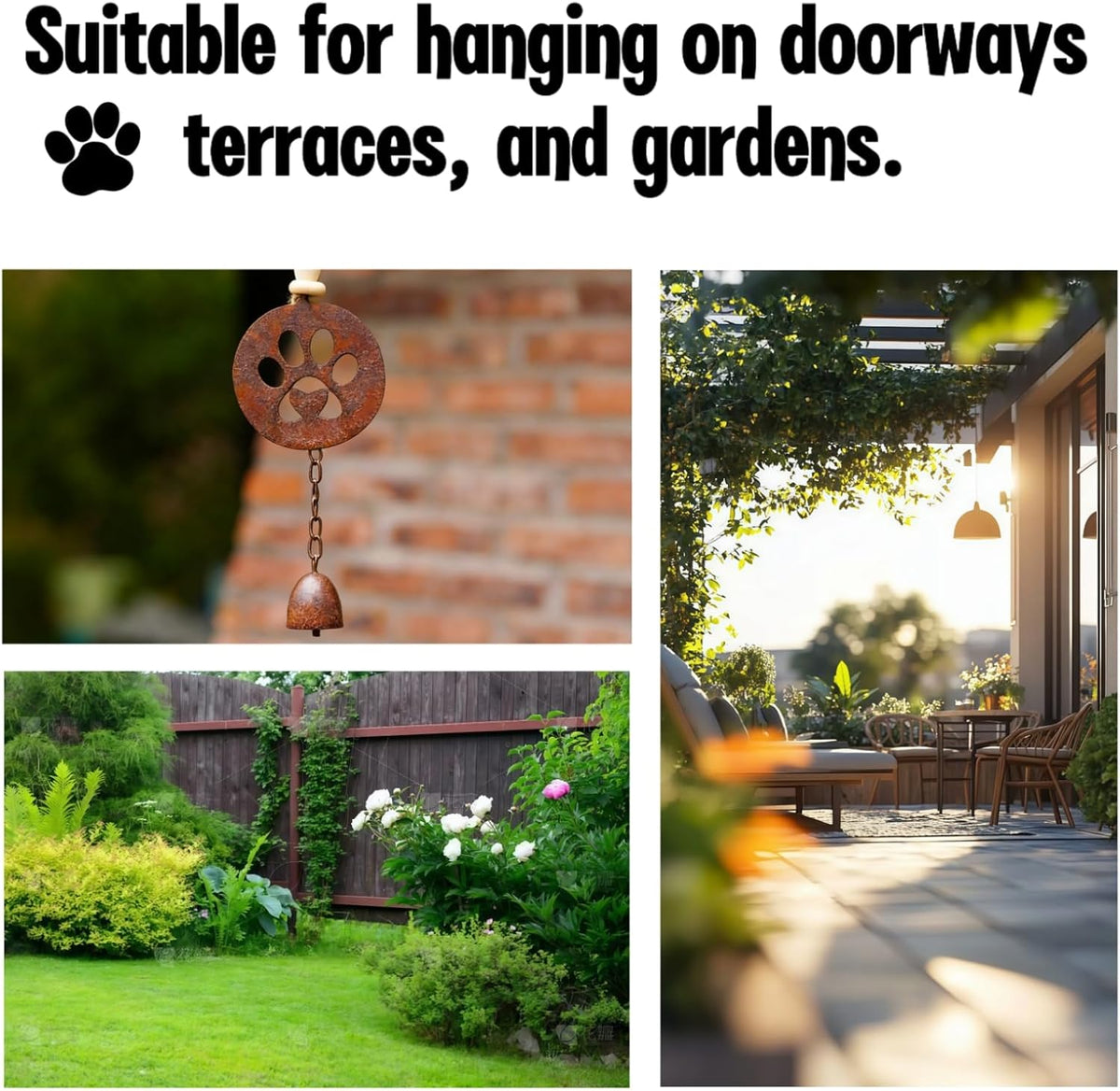 Pet Memorial Wind Chime - Dog Memorial Gifts for Loss of Dog - Bereavement Gifts – Pet Remembrance Gift in Memory