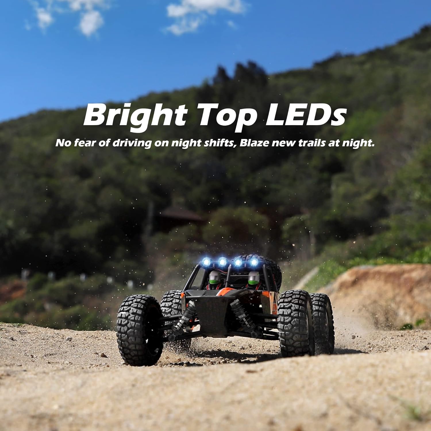905 Protector 1:12 Scale RC Cars, Off-Road RC Buggy Hobby Grade | Aluminum Oil-Filled Shocks, Fast Remote Control Car