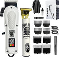 Hair Clippers for Men, Clippers and Trimmers Set, Barber Clippers, Electric Hair Trimmer with Box, Gifts for Men