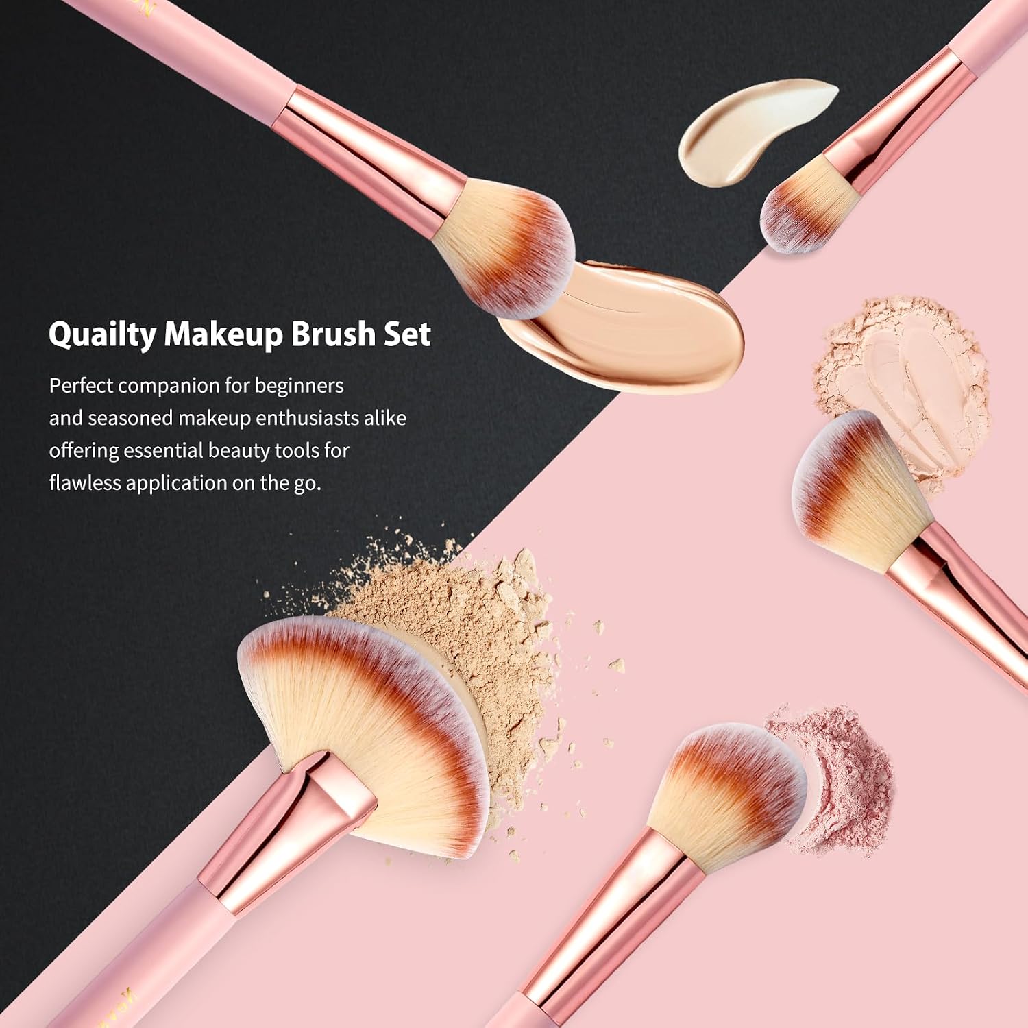Makeup Brushes, Quality Make Up Brushes 28Pcs Makeup Brushes Set Professional & Beginner Make-up Sets & Case, Brushes