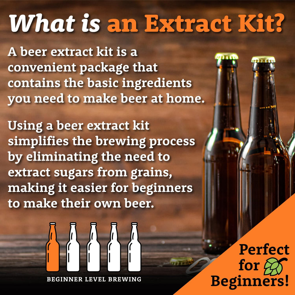Hazy IPA Extract Kit | Pale Dry Malt Extract | Flaked Wheat & Oats | Corn Sugar | Azacca & Mosaic Hops | English Ale