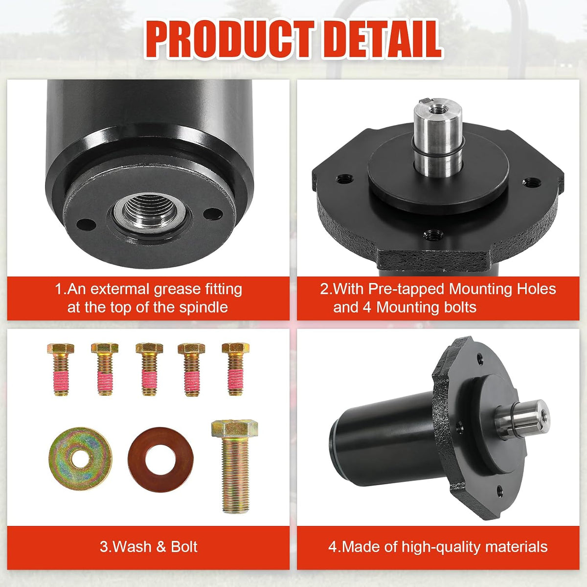 59202600 Mower Deck Spindle Compatible with Ariens Gravely