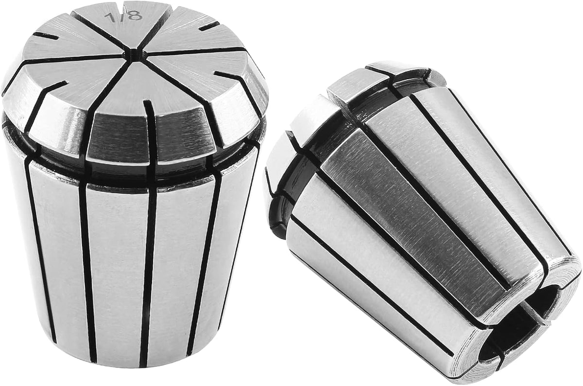 6Pcs ER32 Spring Collet Set, 1/8-1/4-3/8-1/2-5/8-3/4 Inch