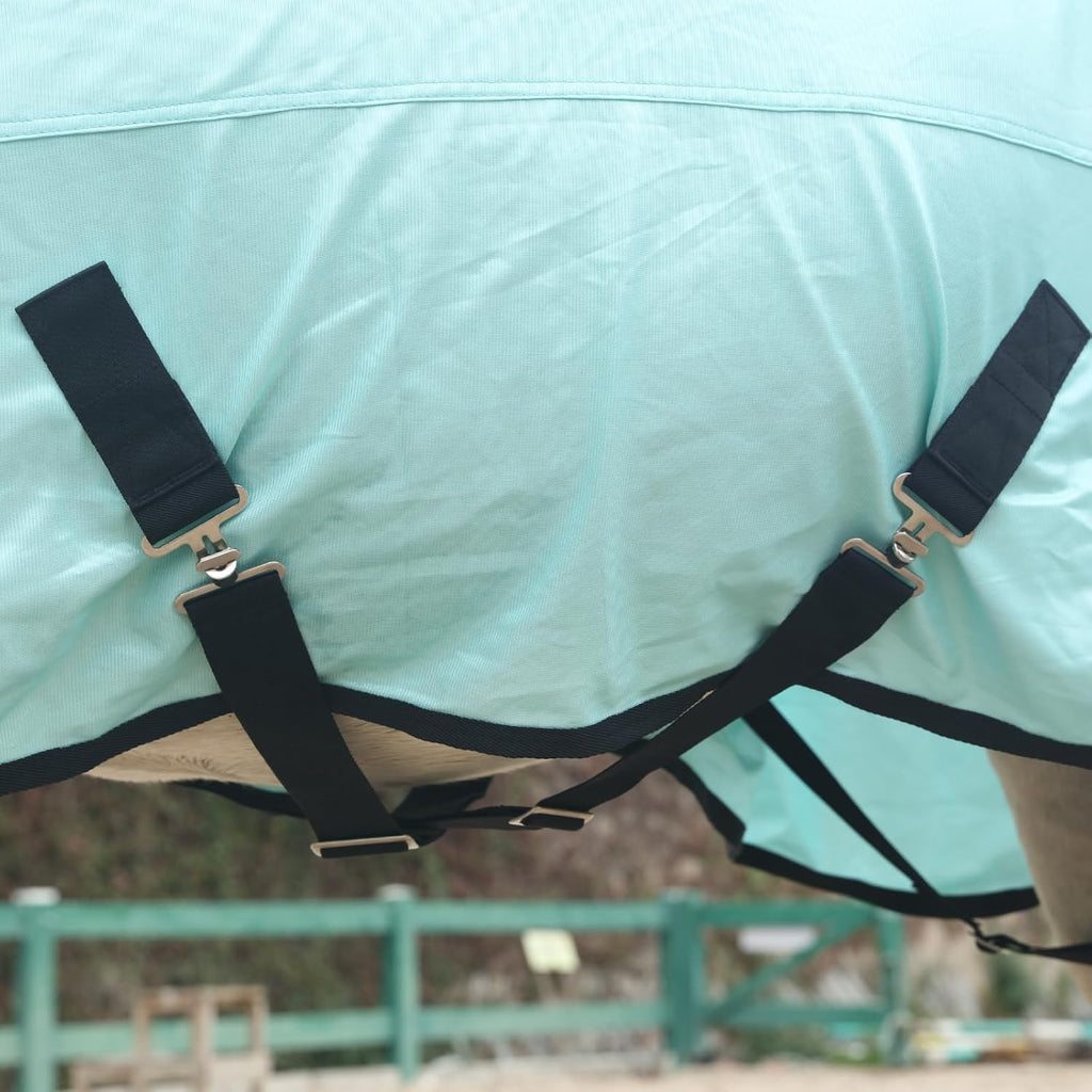 Horse Fly Sheet, Standard Neck, Breathable Fine Mesh Summer Sheet