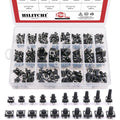 Hilitchi 250-Pcs 6 x 6mm 12 x 12mm Tactile Push Button Switch Micro Momentary Tact Assortment Kit - 20 Value / 4 Pins