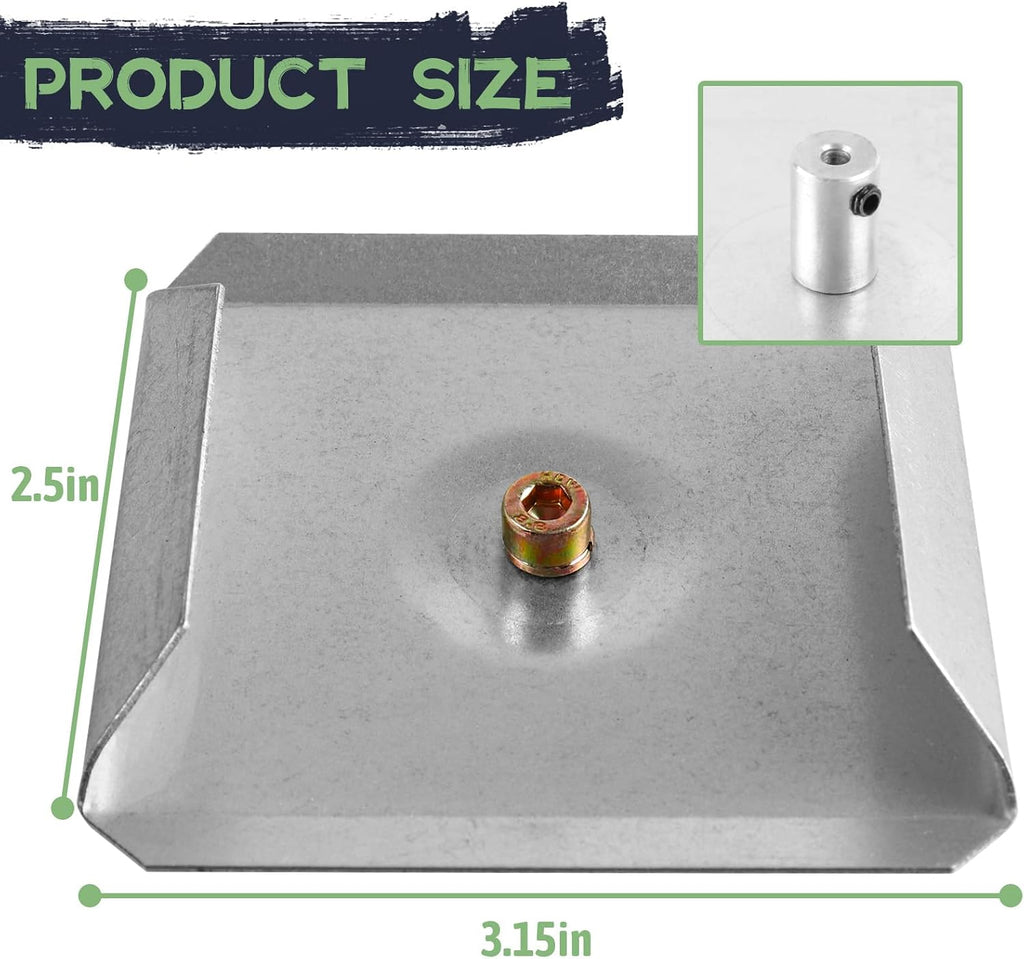 6-Volt Spinner Plate for Deer Feeder - 1/8”