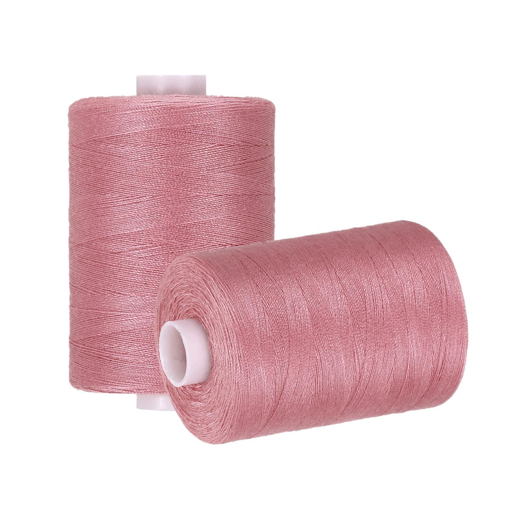 2 Spool Sewing Thread, Pink #471 1000 Yards/Spool