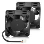 40mm x 20mm 4-Pin PWM 12V PC Cooling Fan 2-Pack