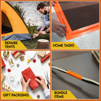 3'' Wide Orange Duct Tape Heavy Duty 3 Inches x 30 Yard, 1 Roll