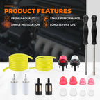 GoaMotors 4 Size 4 Feet Long Small Engine Fuel Line Hose Primer Bulb Kit
