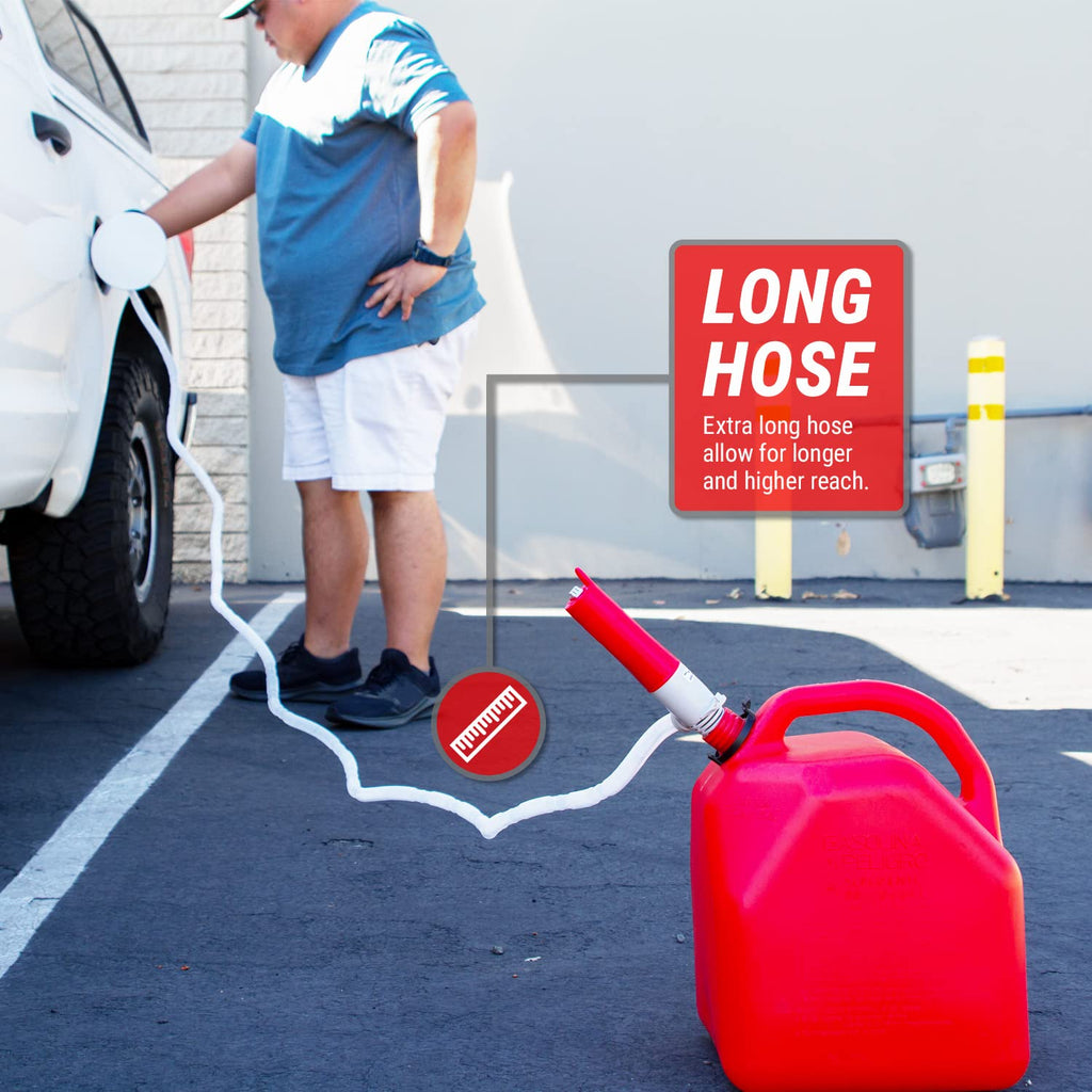 TERA PUMP Gas Diesel E15 to E85 Battery Powered Transfer Pump