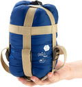Warm Weather Sleeping Bag - Portable, Waterproof, Compact Lightweight, Comfort with Compression Sack - Great for