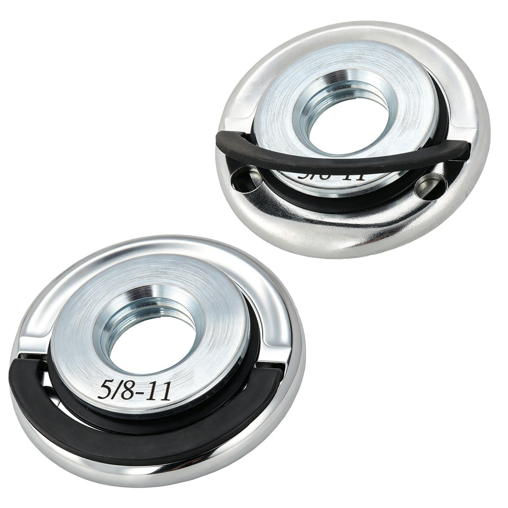 Gosknor 2Pcs 5/8"-11 Angle Grinder Flange Nuts Fits 4.5"–5" Grinders