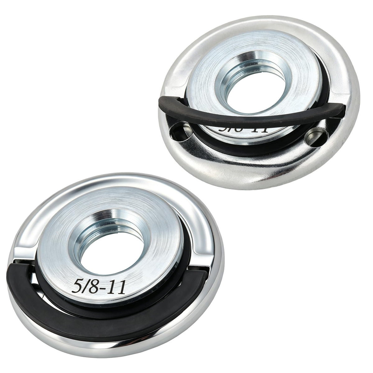 Gosknor 2Pcs 5/8"-11 Angle Grinder Flange Nuts Fits 4.5"–5" Grinders