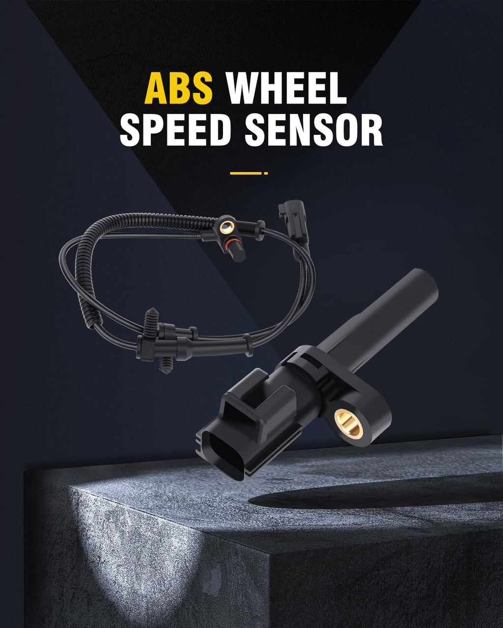 OCPTY ABS Wheel Speed Sensor Set of 4 for Ram 1500 2010-2012