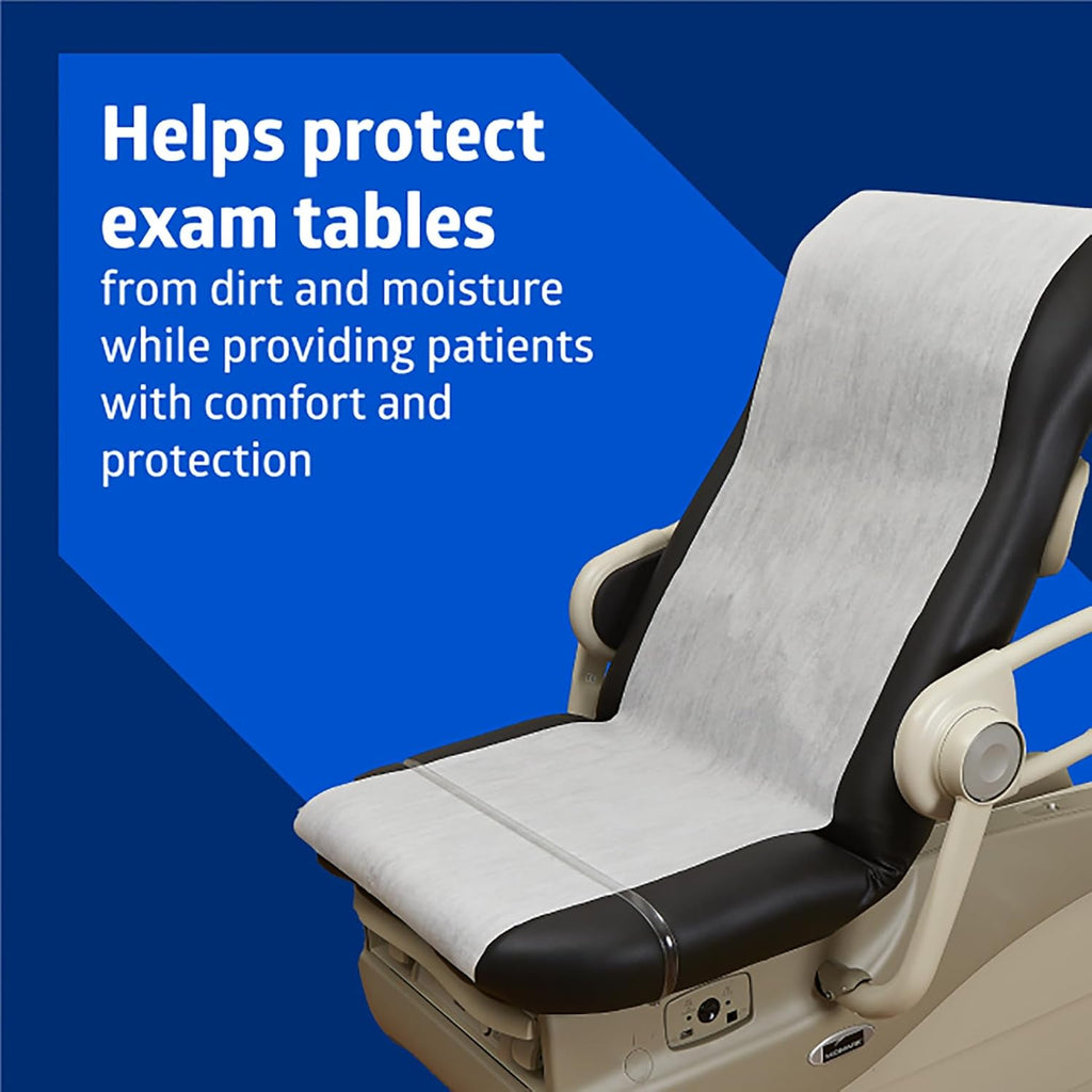 Medical Exam Table Paper, Smooth Table Paper, 14 inches x 225 feet, Case of 12 Rolls