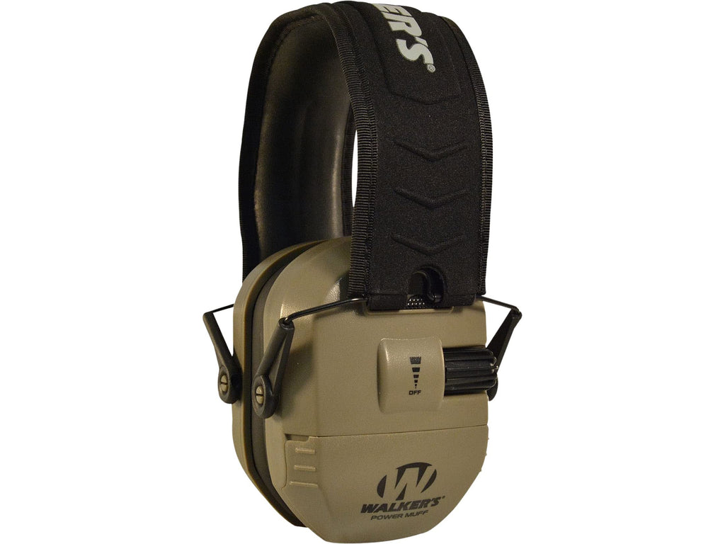 Ultimate Alpha Electronic Hearing Protection Muffs - FDE