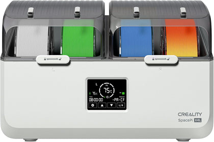 Official Creality Filament Dryer, Space Pi X4L Filament Storage Box | Dual Heating Chambers Dual 200W PTC Heats, Fast