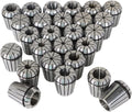 findmall ER32 1/32-13/16 Inch Collet Set 26Pc with 2 Hooks