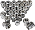findmall ER32 1/32-13/16 Inch Collet Set 26Pc with 2 Hooks