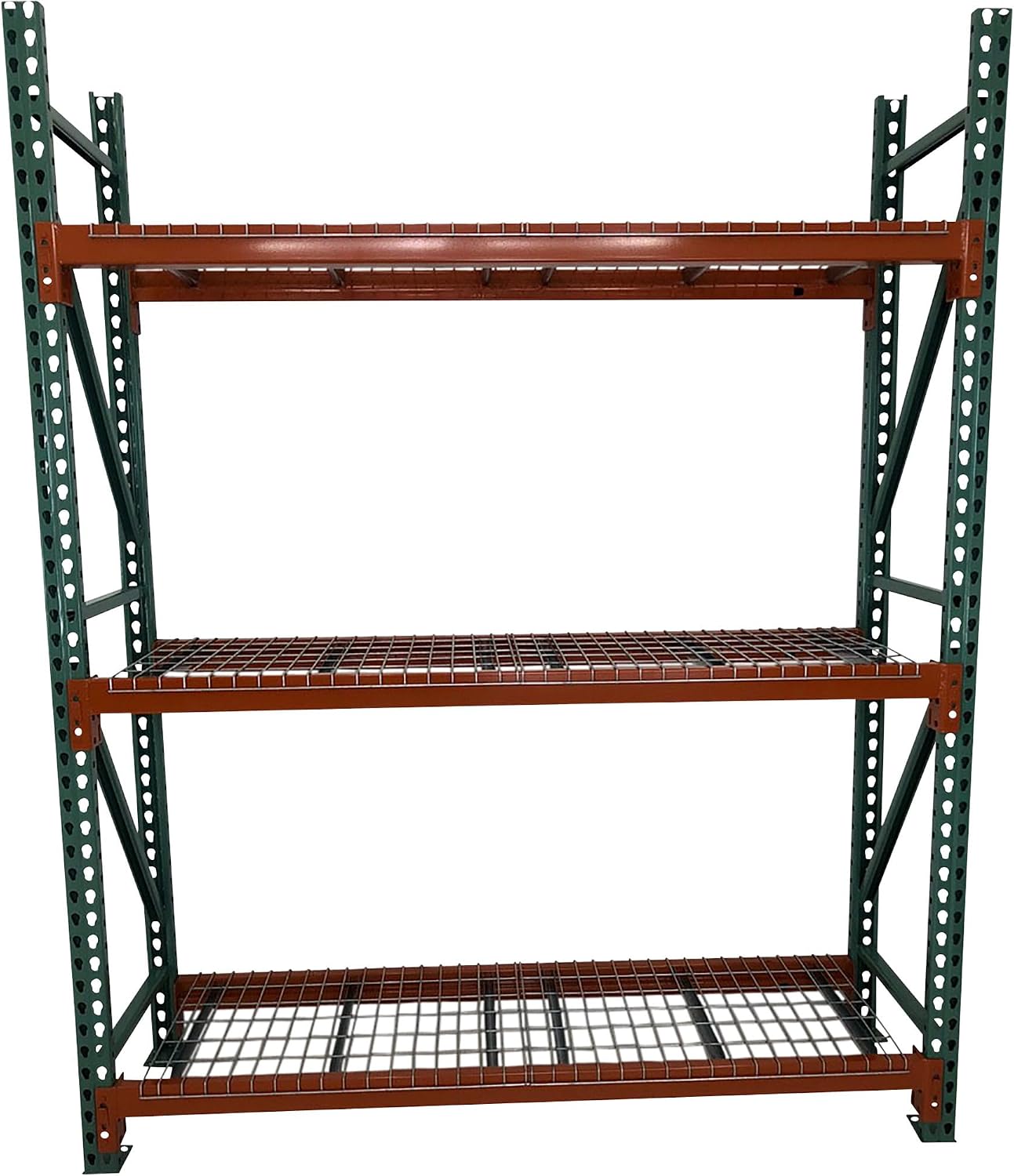 AK Industrial Teardrop Pallet Rack Beam - 120in.L, Model Number AK-RBI-120-5