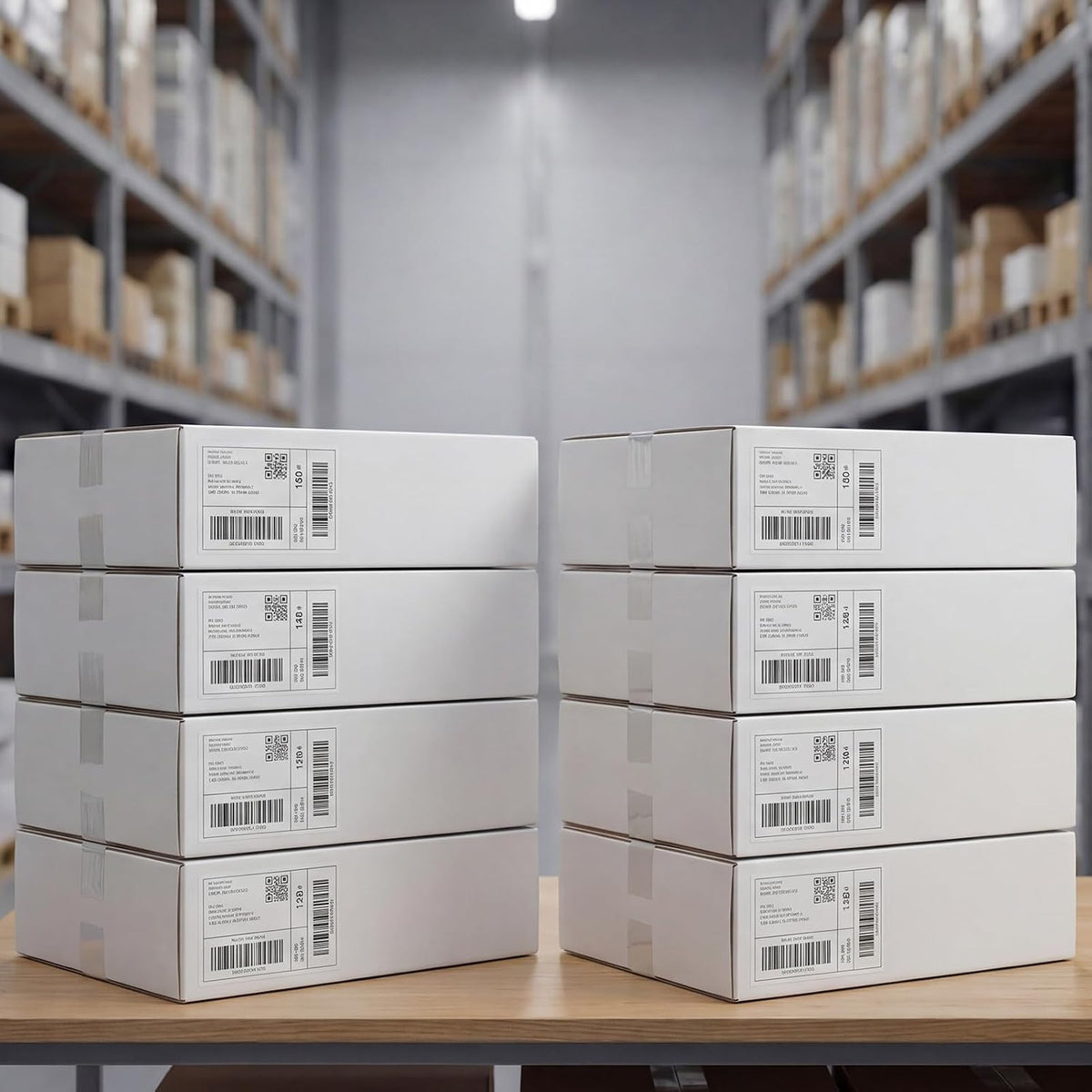 12x9x3 White Shipping Boxes, 25 Pack Corrugated Mailer Boxes for Small Business Packaging, Quick Fold Cardboard