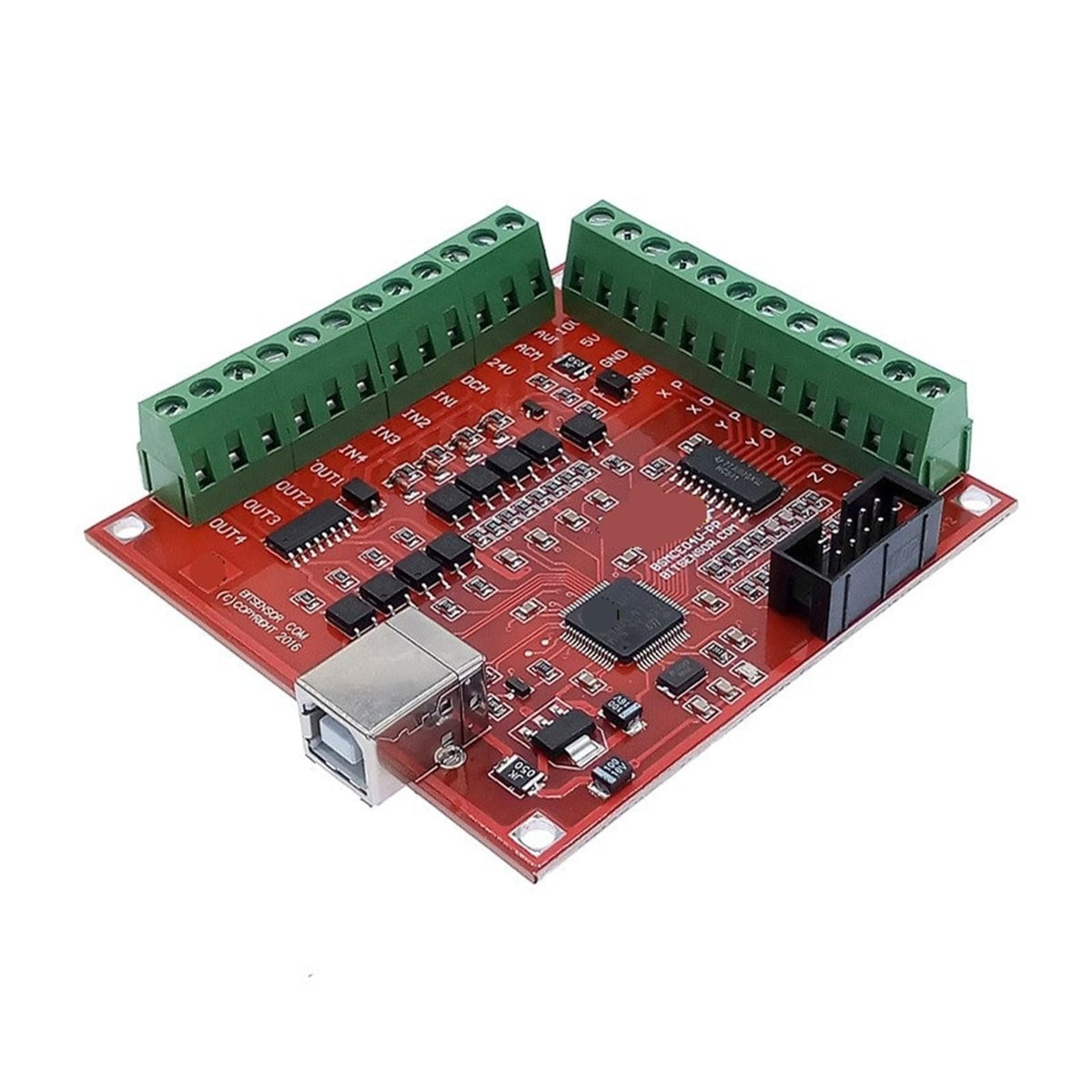 USB Interface Compatible with MACH3 Motion Control Card Flying Engraving Machine Board CNC(Flyingcarvingcard+USBcable+CD)