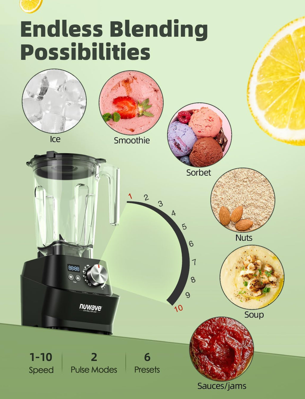 Infinity Commercial Blender, Heavy-Duty Smoothie Blender