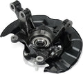 Front Right Side Steering Knuckle & Wheel Bearing Hub Assembly Compatible with Toyota Corolla 2009-2013 1.8L 2.4L, for Matrix 2009-2013 1.8L, Replace for 698-380 698380 510070, Passenger Side