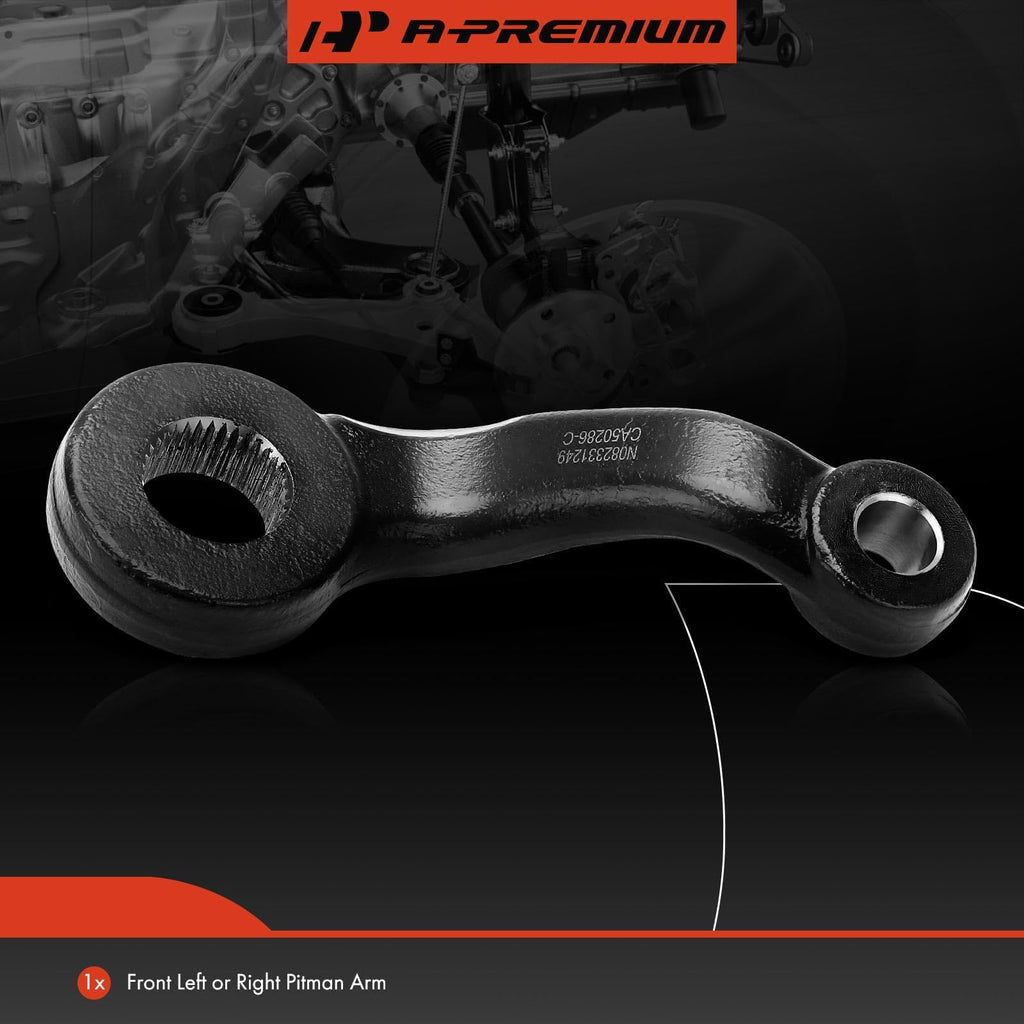 A-Premium Front Steering Pitman Arm, Compatible with Jeep
