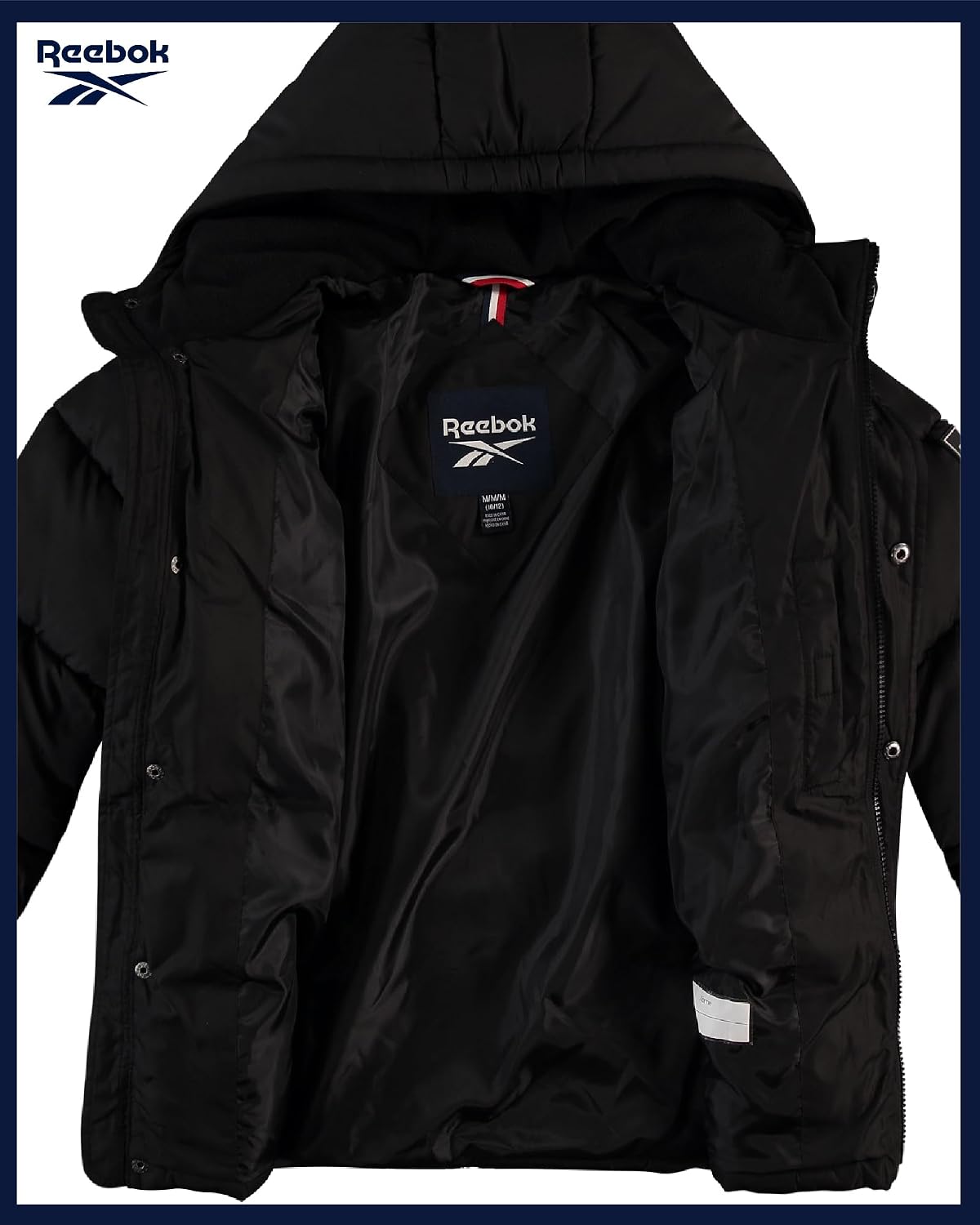 Boys Heavyweight Puffer Jacket, Wind & Water Resistant Hooded Coat | Cozy Insulated Fill for Maximum Warmth, Full Zip