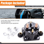 EEAEE 89-817109A3 12V Starter Solenoid for Mercury Marine Outboard