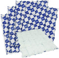 Dry Ice Packs for Shipping, Cut to Any Size, 4 Sheets, Total 96 Cells
