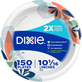 Large Paper Plates 10 Inch, 150 Ct Disposable Paper Plate Pack