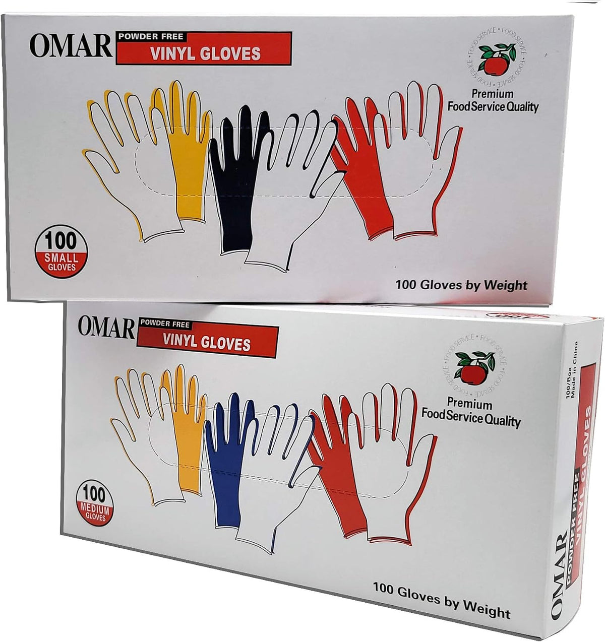 Powder-Free Vinyl Gloves 100 Count