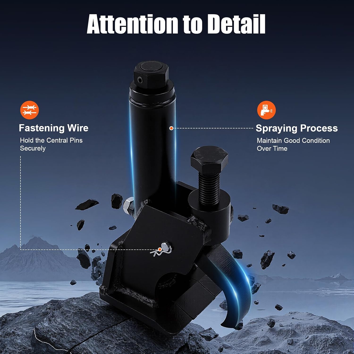 Manual Tire Bead Breaker, 10"-21" Tires Changer Tool Heavy-Duty Bead Buster Tire Bead Breaker Tool Easy-Operated Tire