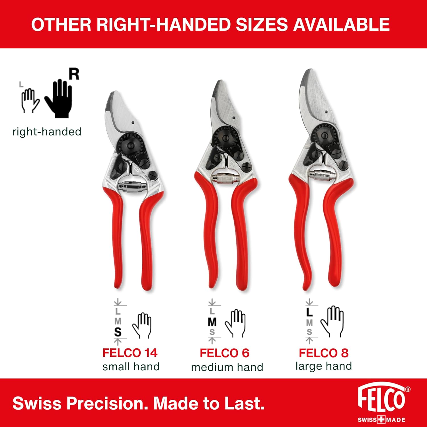 F5 Pruning Shears – 8.9" All Steel Large Swiss-Made Garden Clippers| Hand Pruners for Garden & Landscape | Garden