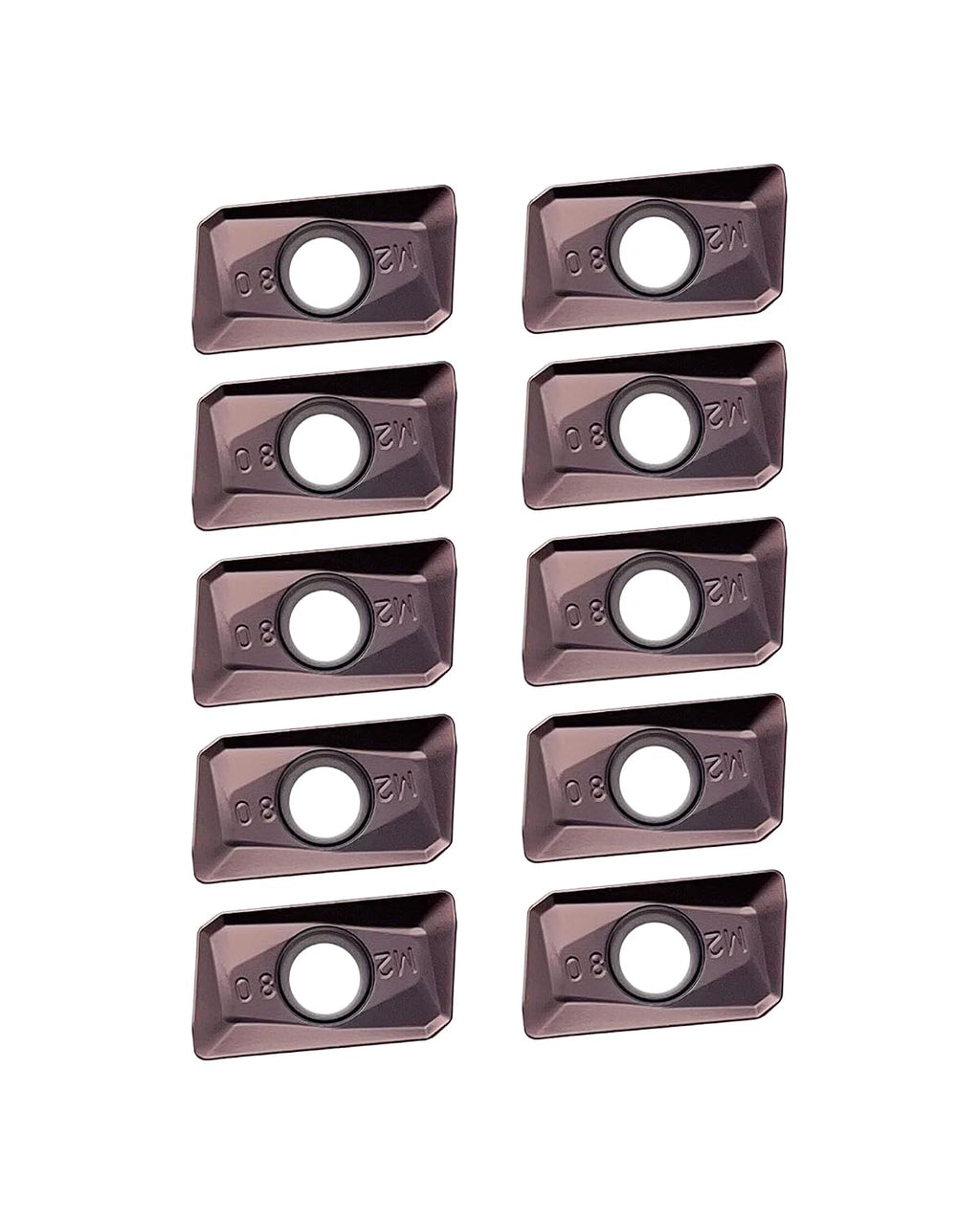 Zorqon10Pcs APMT1604PDER-M2 Carbide Milling Inserts