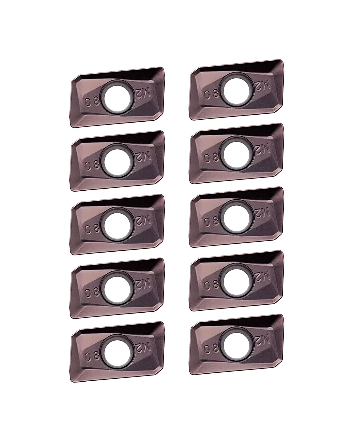 Zorqon10Pcs APMT1604PDER-M2 Carbide Milling Inserts