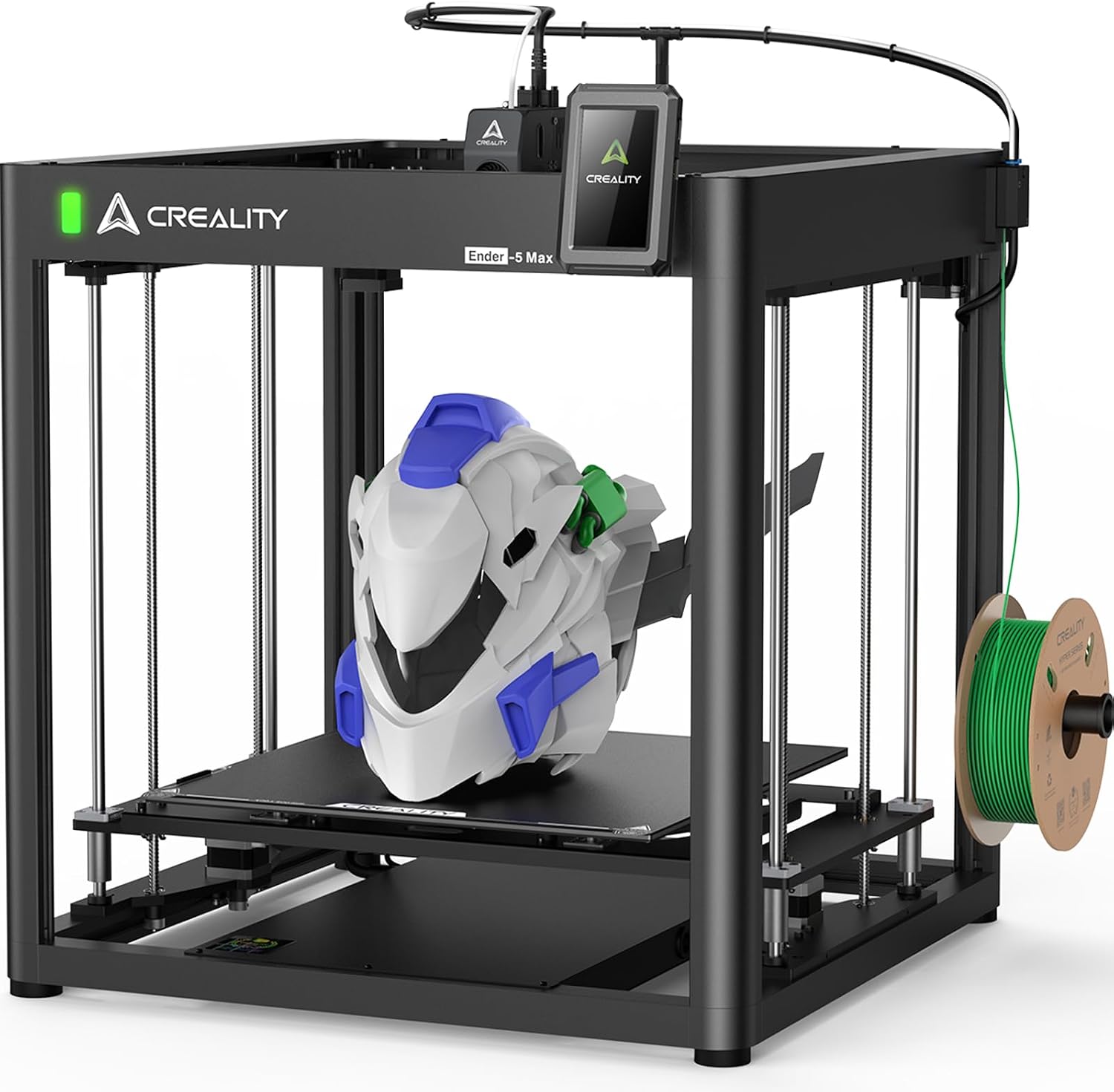 Ender 5 Max 3D Printer 400×400×400mm Large Build Volume, 700mm/s Fast Printing Speed, 64-Point Auto Leveling